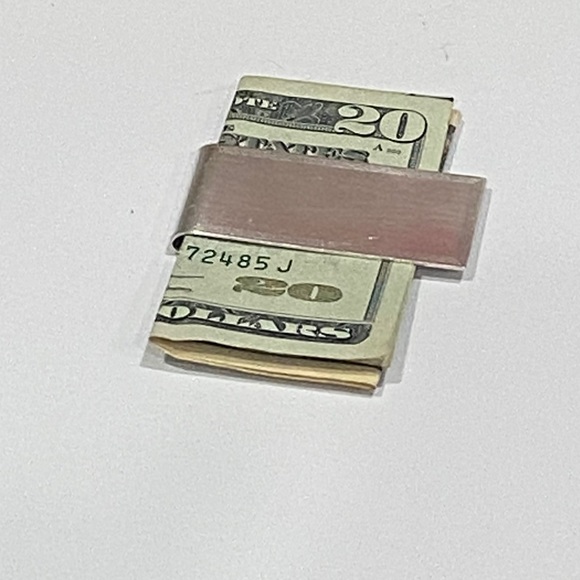 Wells Sterling Silver Money Clip Vintage - Picture 6 of 6